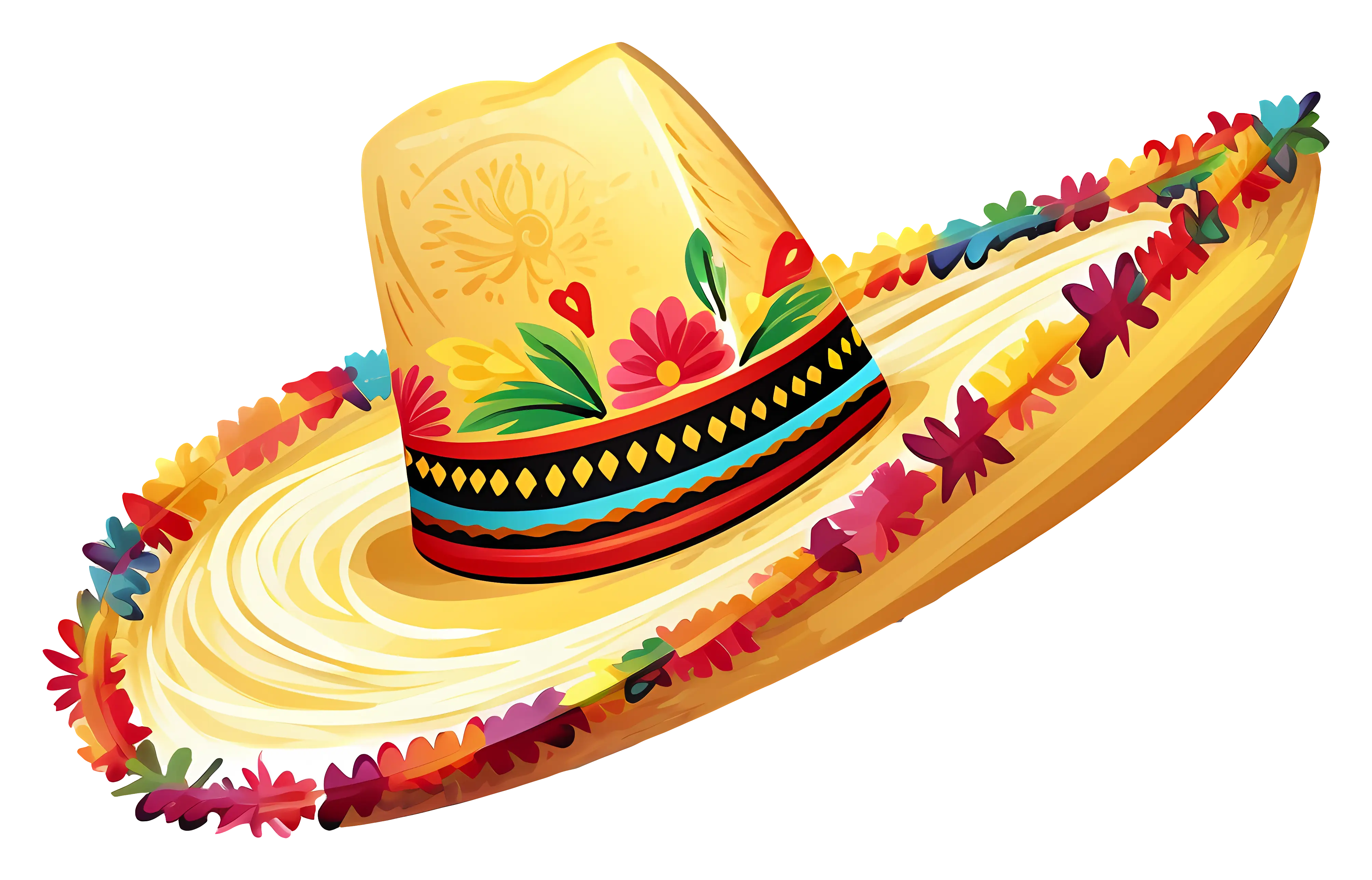 Colorful Mexican Sombrero