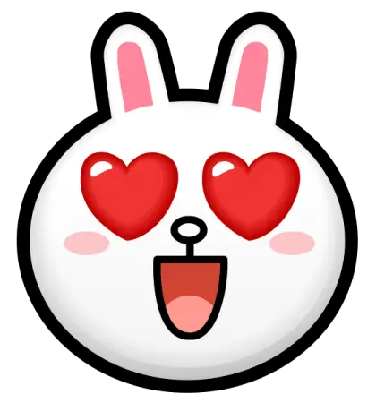Heart Eyes Emoji Cartoon