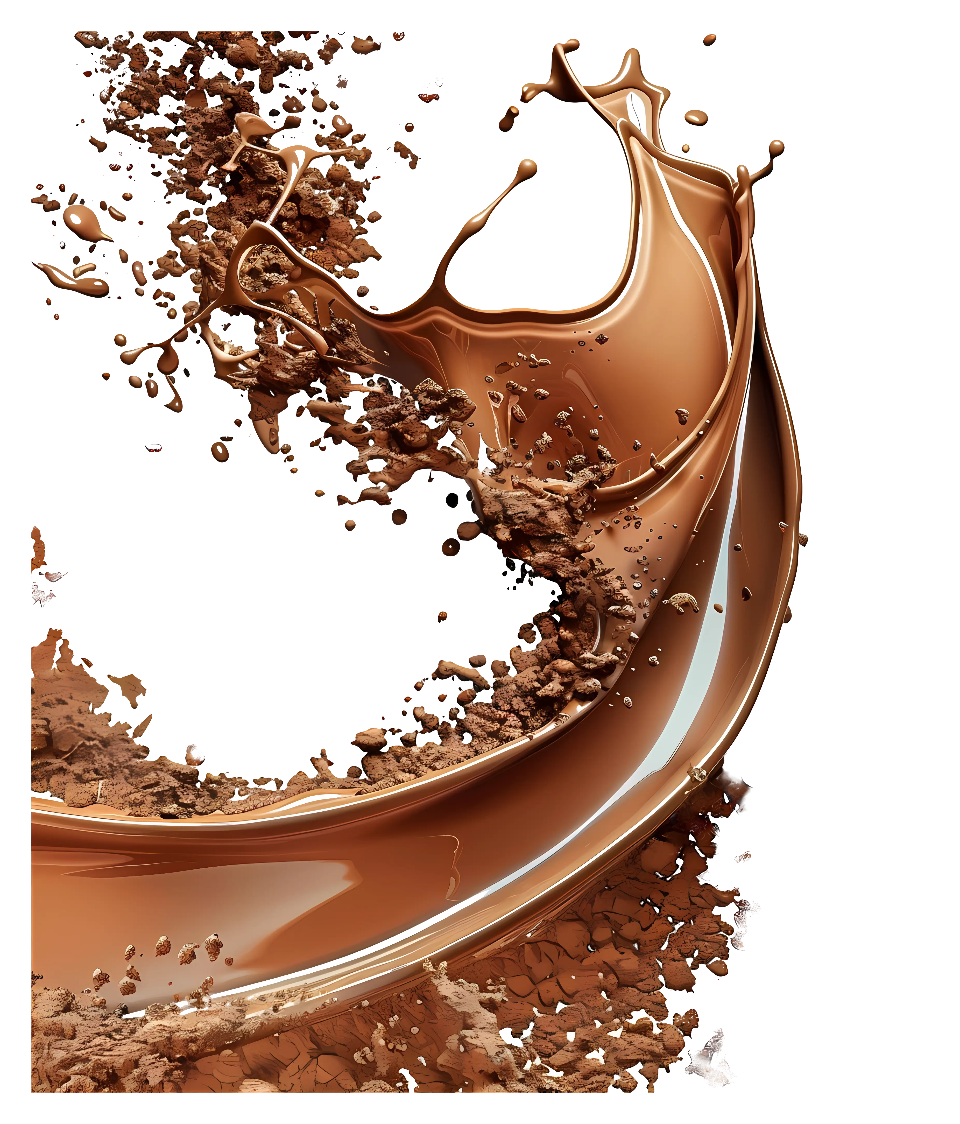 Rich Chocolate Splash