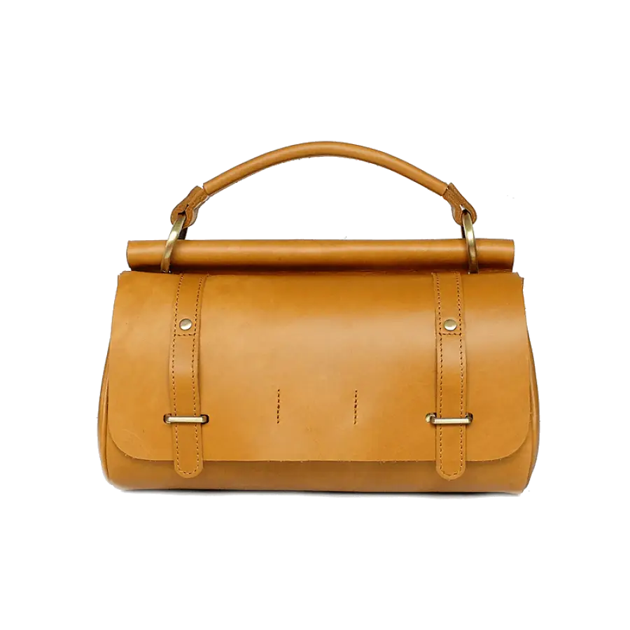 Stylish Brown Leather Handbag