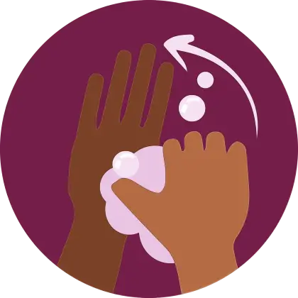 Handwashing Illustration for Hygiene Awareness