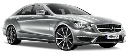 Silver Luxury Sedan Car