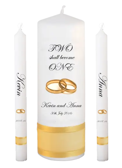 Wedding Unity Candle Set