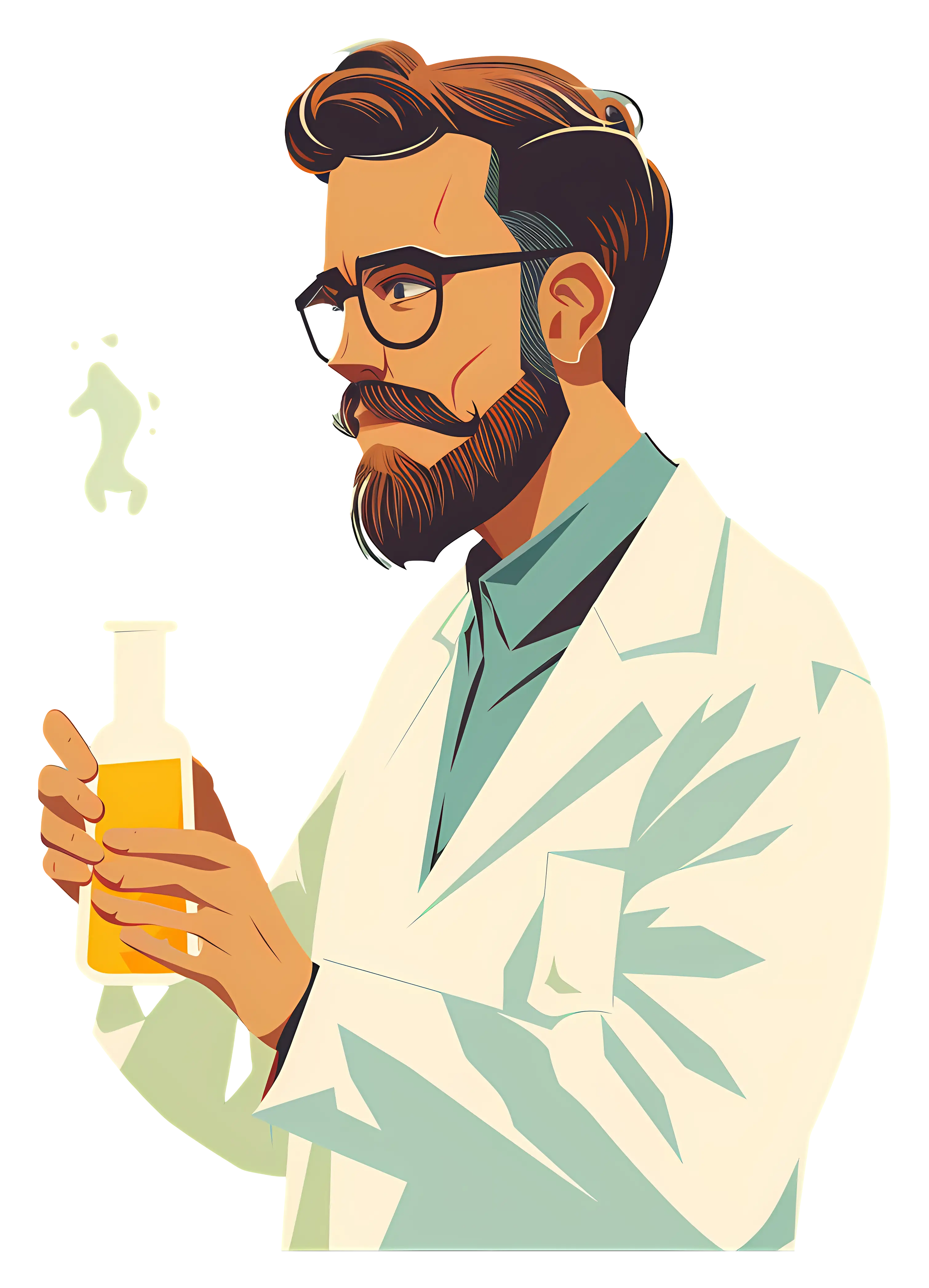 Scientist Conducting Experiment