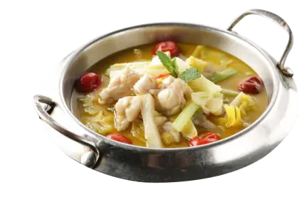 Delicious Vegetable Soup in a Bowl