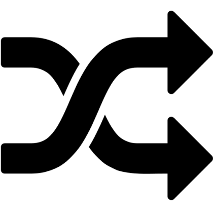Shuffle Arrows Symbol