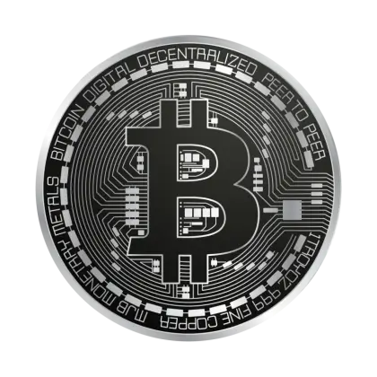 Bitcoin Digital Cryptocurrency Logo