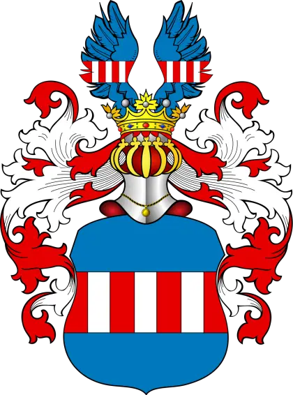 Royal Coat of Arms with Crown and Wings