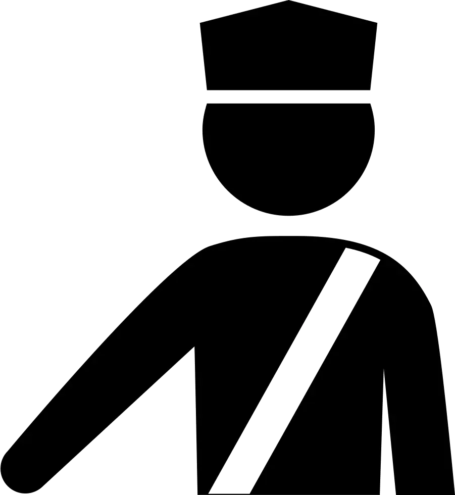 Traffic Officer Silhouette