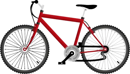 Red Mountain Terrain Bicycle with Gear