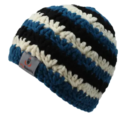 Striped Knit Beanie