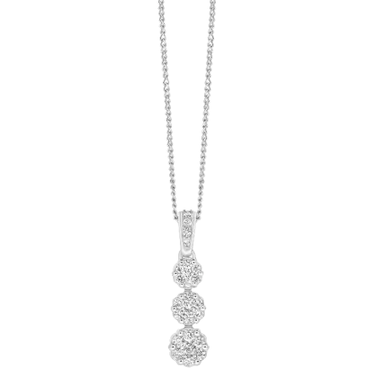 Elegant Diamond Necklace Pendant