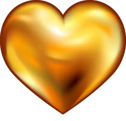 Golden Heart Symbol