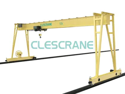 Yellow Industrial Gantry Crane
