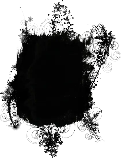 Abstract Black Grunge Artwork