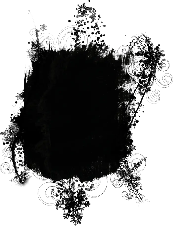 Abstract Black Grunge Artwork