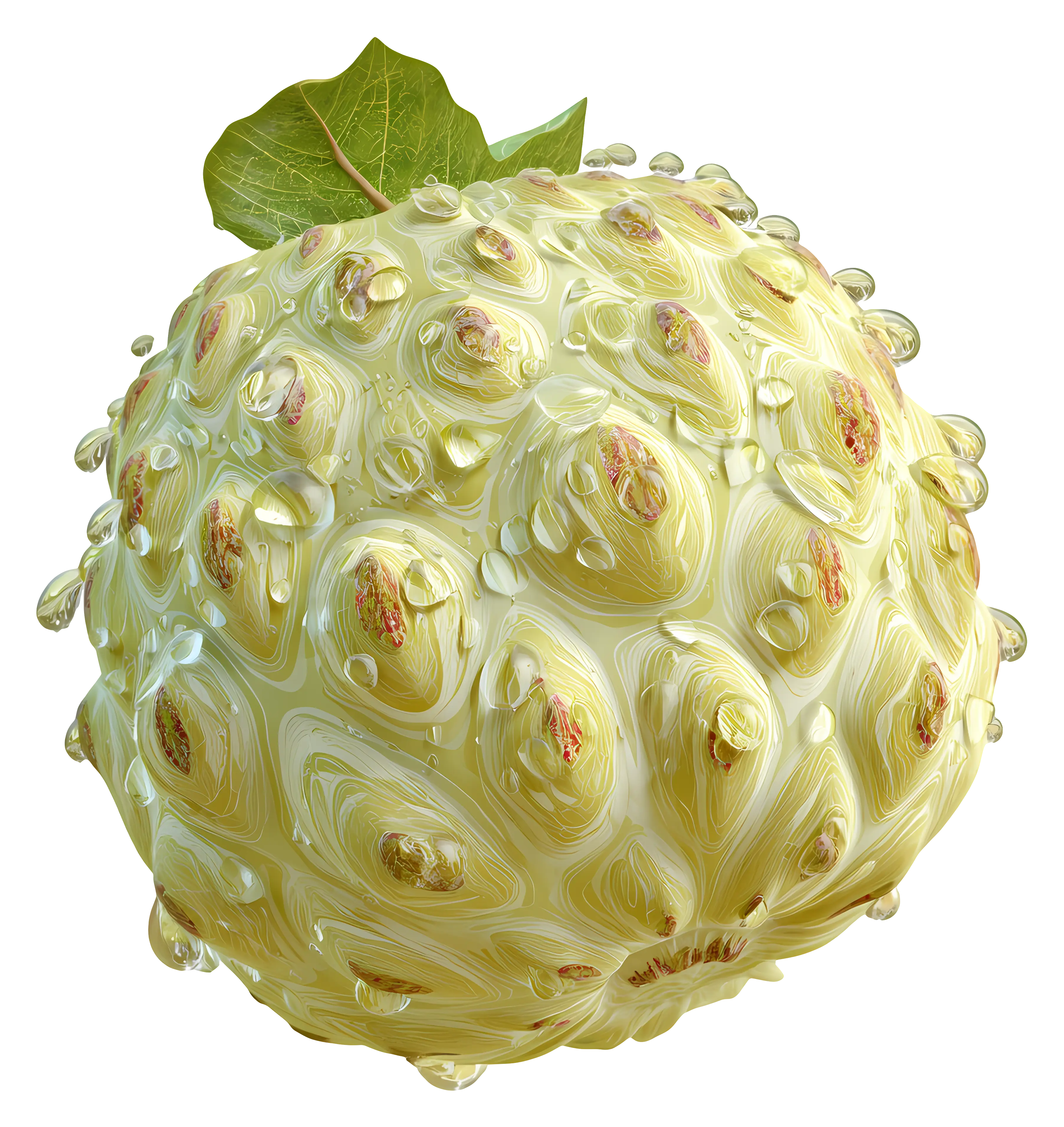Exotic Yellow Fruit Design