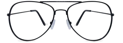 Stylish Black Aviator Glasses