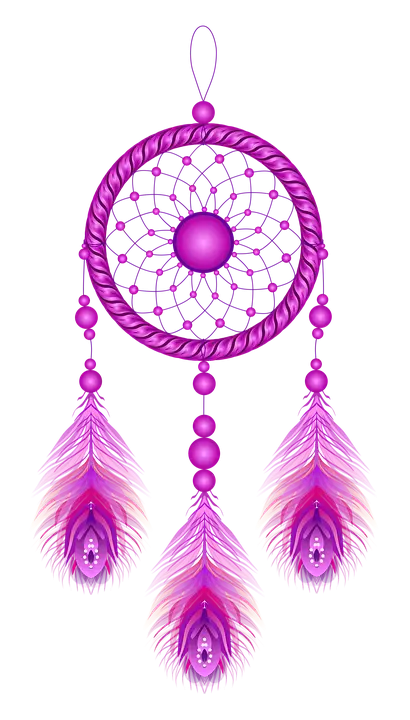 Beautiful Purple Dreamcatcher