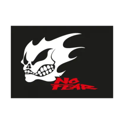 No Fear Skull Symbol