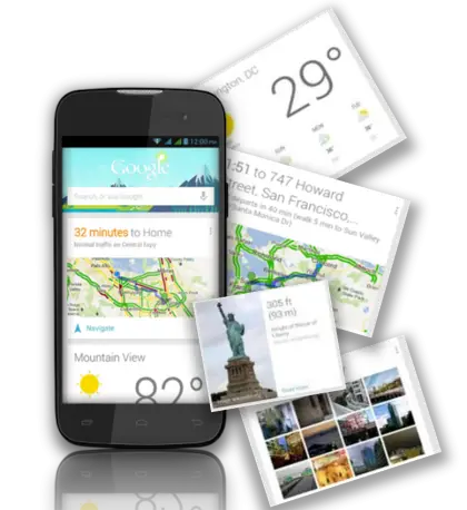 Smartphone Displaying Various Apps