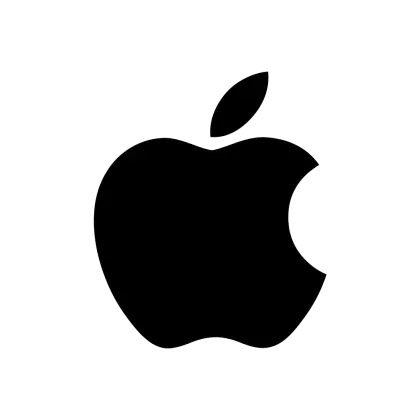Black Apple Inc. Logo Outline