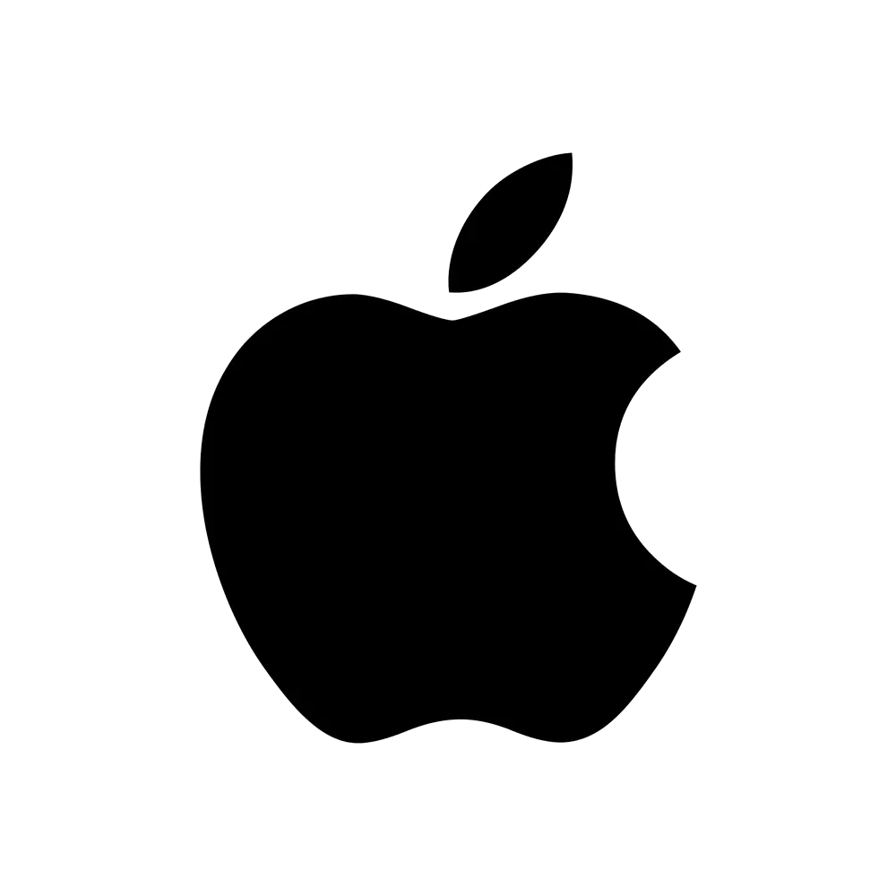 Black Apple Inc. Logo Outline