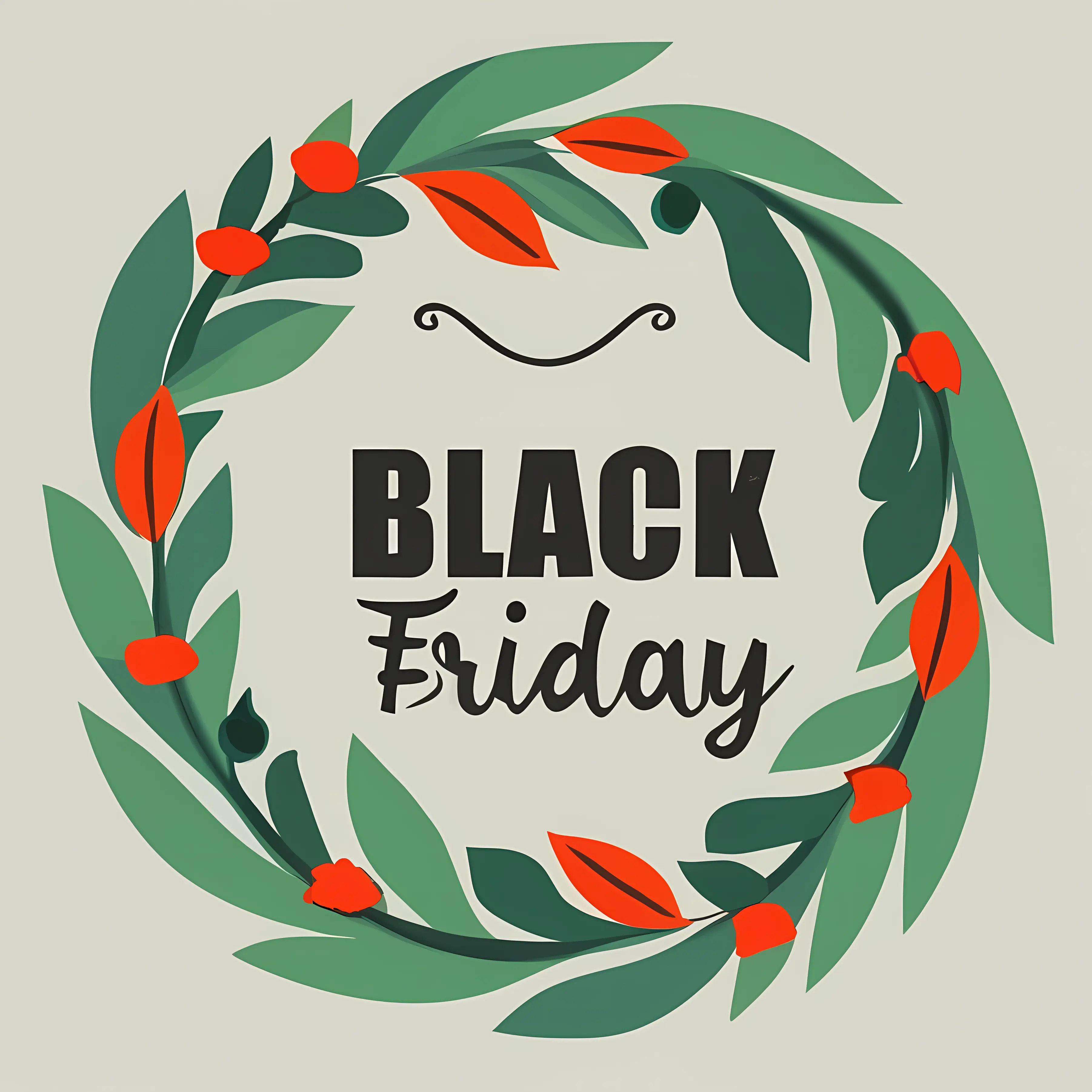 Black Friday Wreath