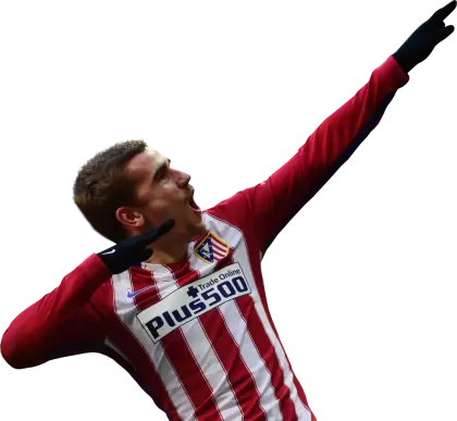 Soccer Player Celebrating a Goal