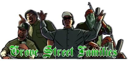 Grove Street Families Gang Characters