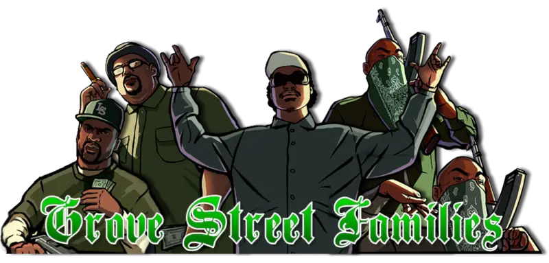 Grove Street Families Gang Characters