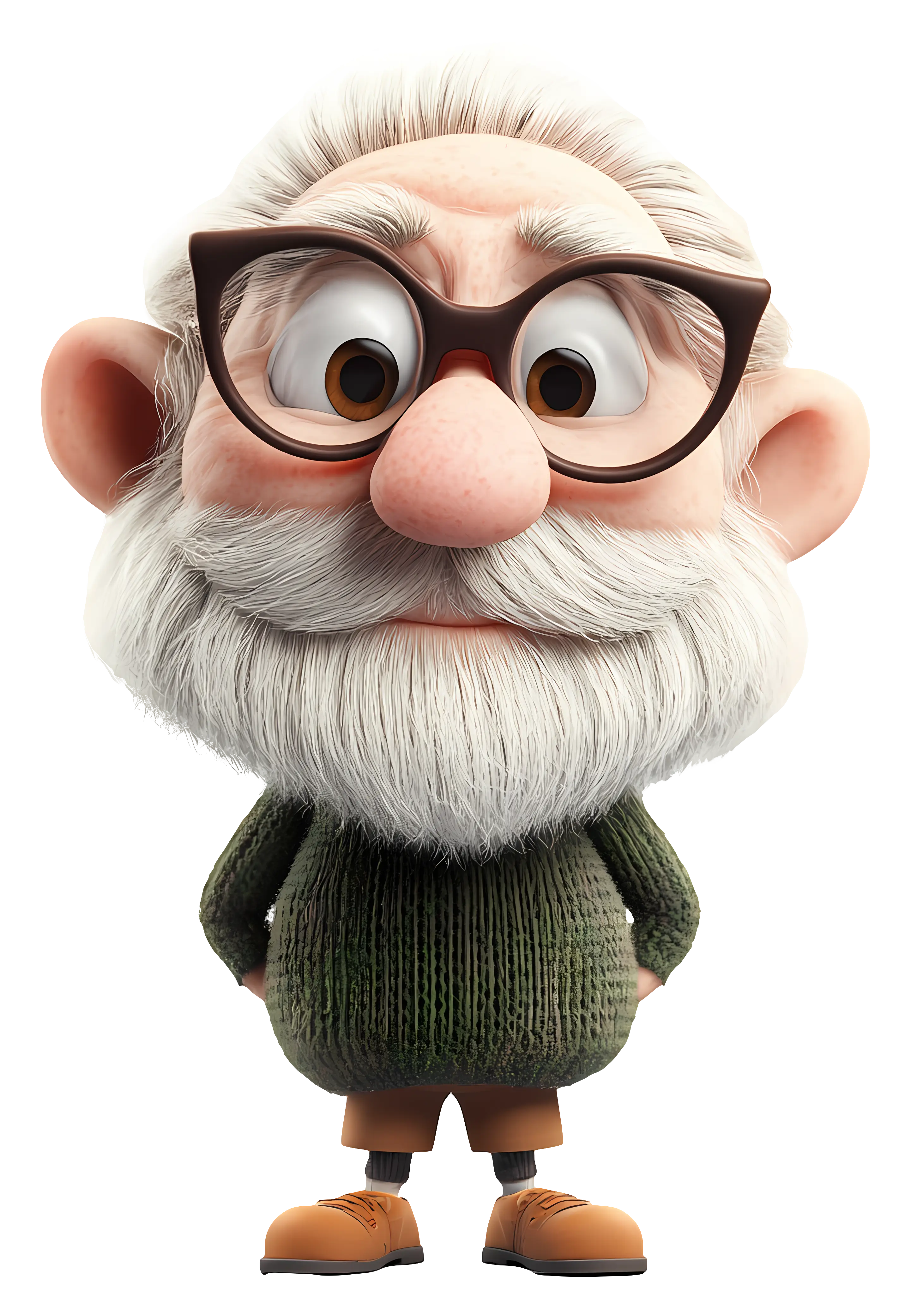 Old Man with Glasses