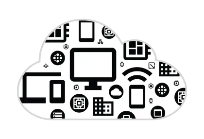 Cloud with Various Technology Icons