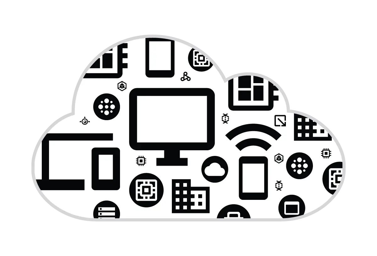 Cloud with Various Technology Icons