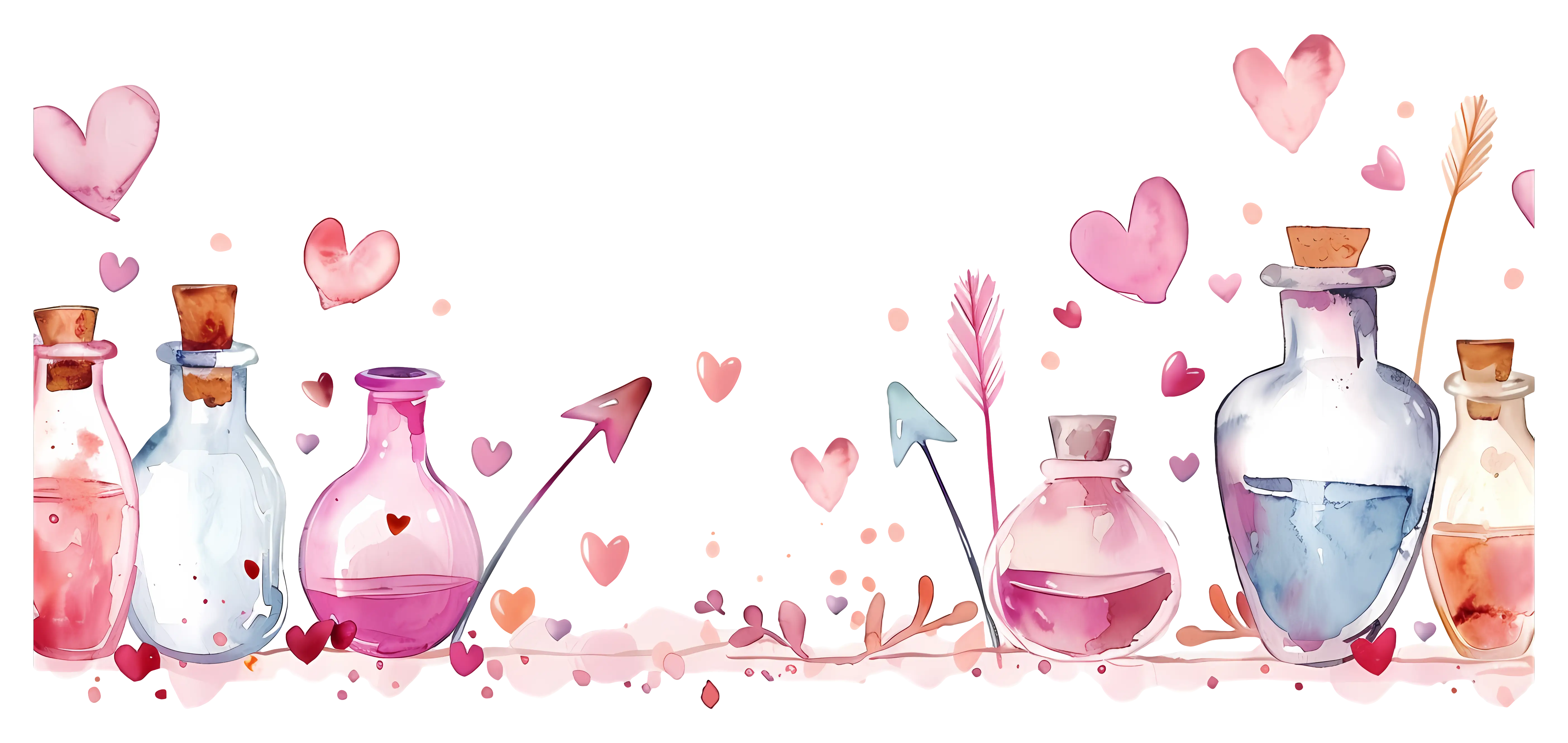 Bottles and Arrows Decoration