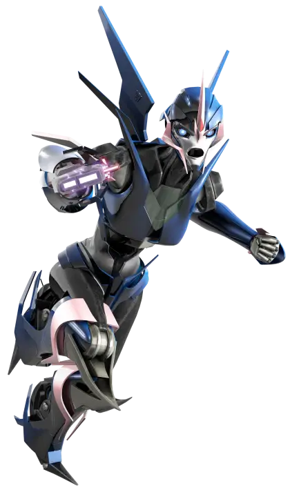 Futuristic Robot Warrior