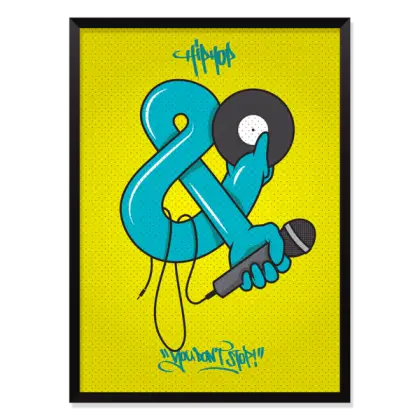 Hip Hop Music Poster