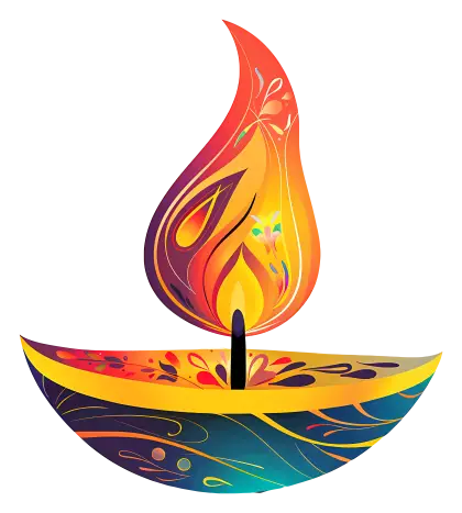 Colorful Decorative Candle
