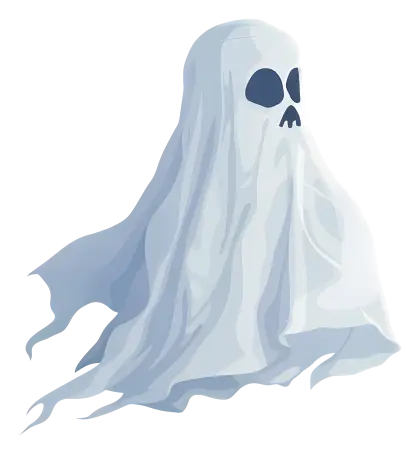 Spooky Ghost for Halloween