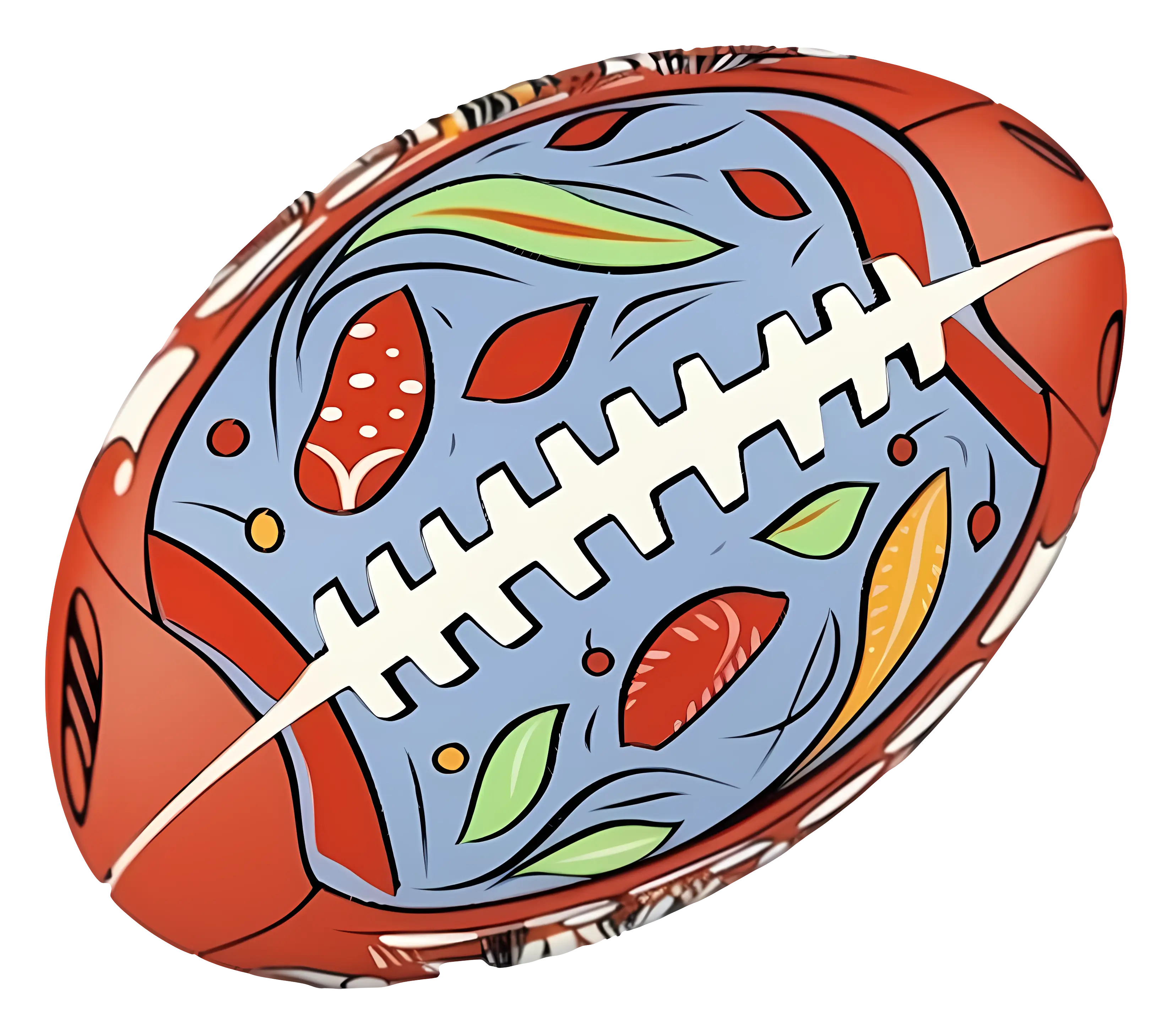 Colorful Decorative Football