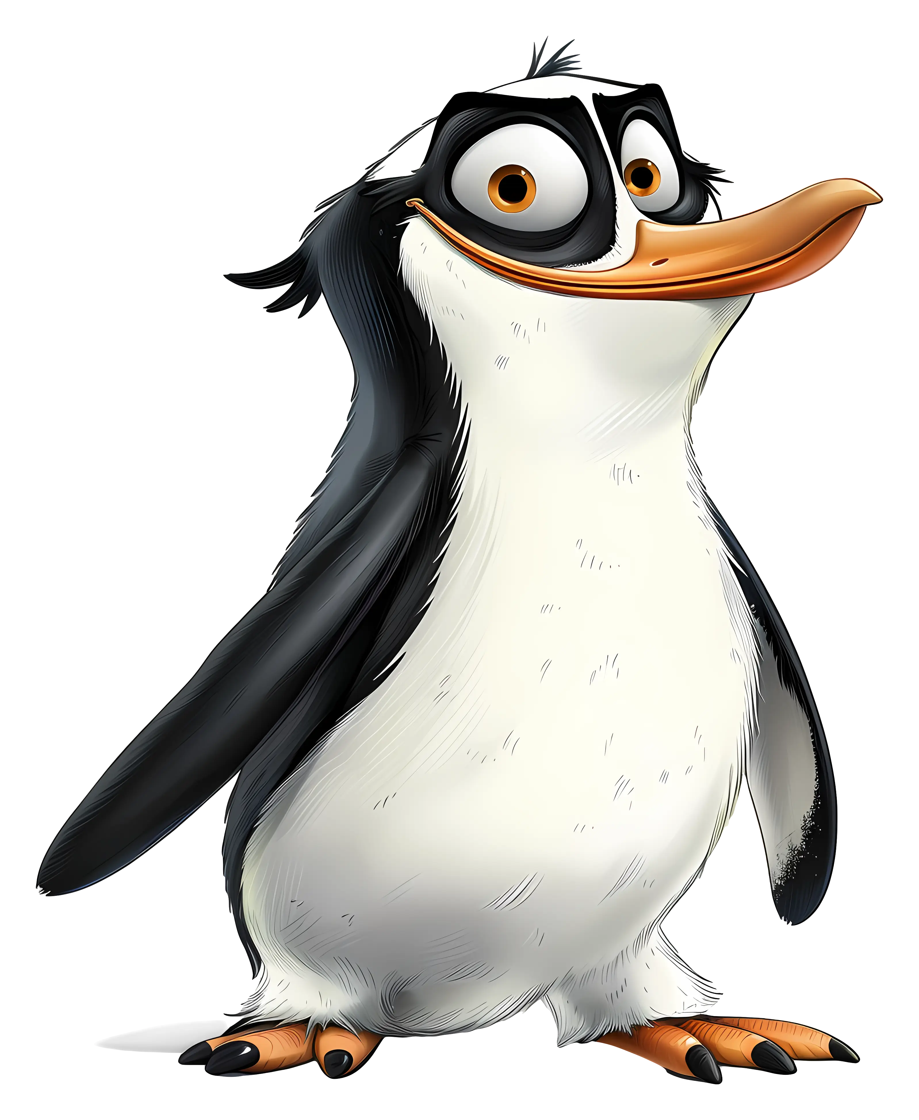 Cute Cartoon Penguin