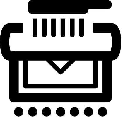 Paper Shredder Icon