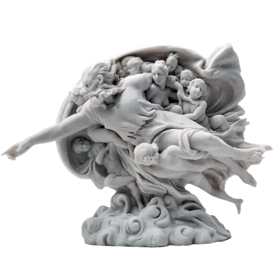 Intricate Marble Sculpture