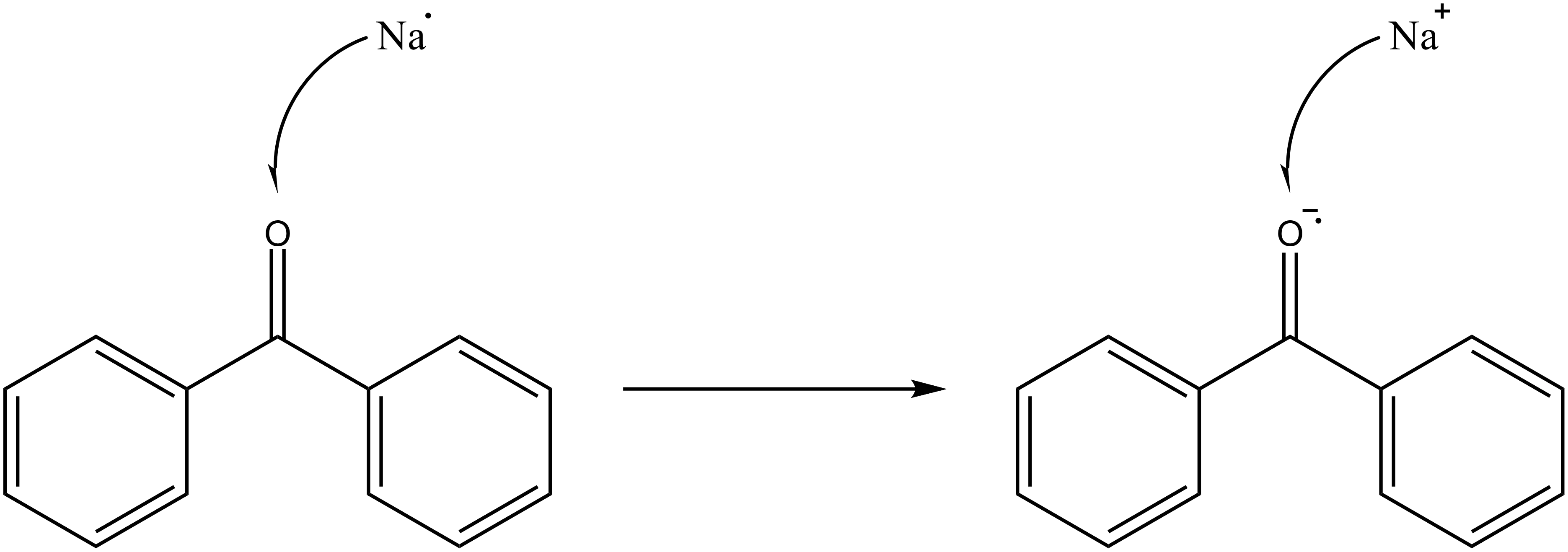 Chemical Reaction Diagram for Molecular Transformation