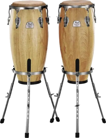 Pair of Conga Drums for Musical Performances