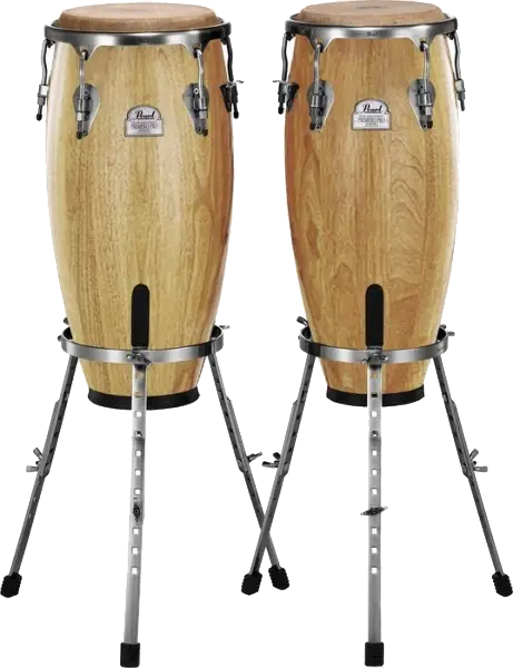 Pair of Conga Drums for Musical Performances