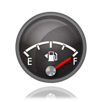 Full Fuel Gauge Indicator