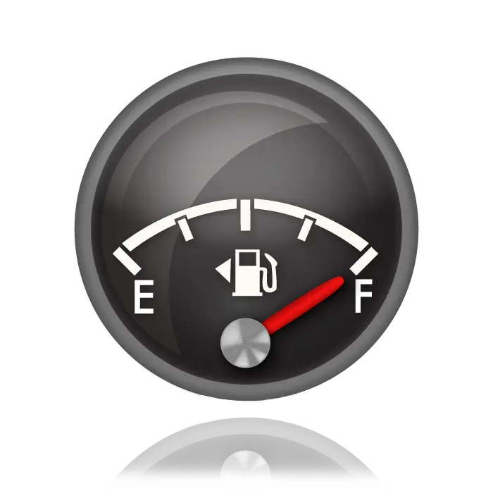 Full Fuel Gauge Indicator