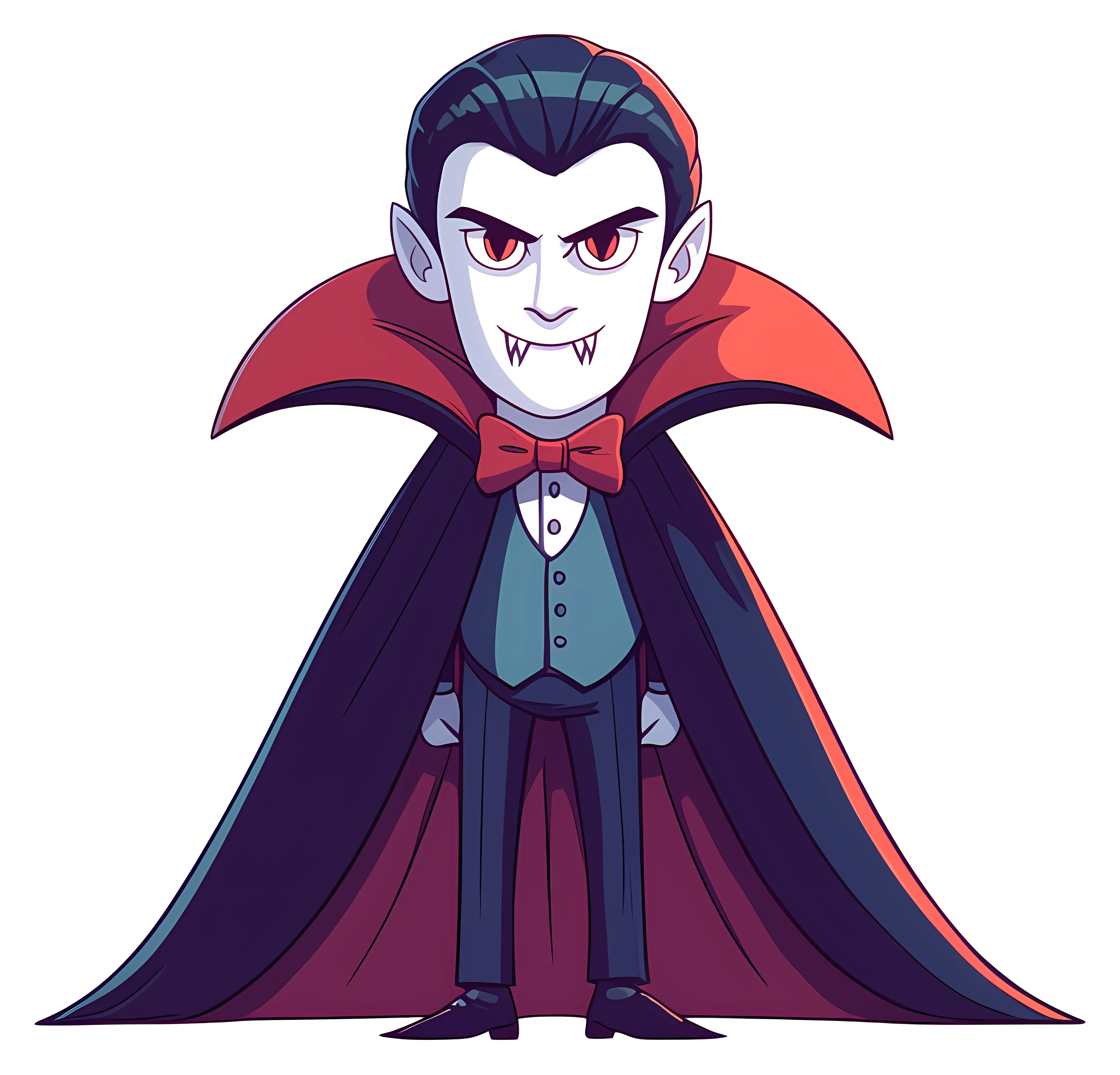 Cartoon Vampire Character