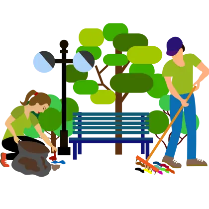 Community Park Cleanup Activity